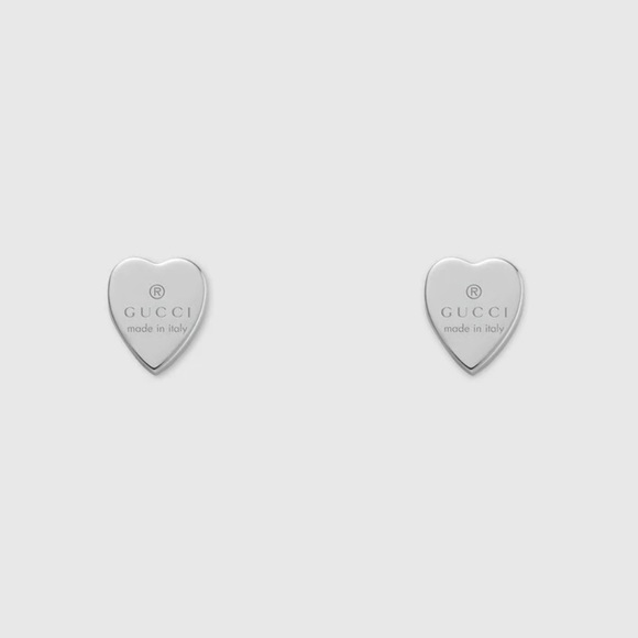 Jewelry - Gucci Trademark Heart Shaped Earrings